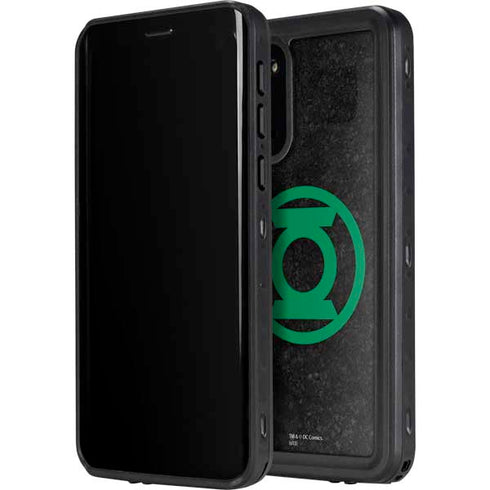 DC Comics Green Lantern Logo Black Background Galaxy S20 Waterproof Case