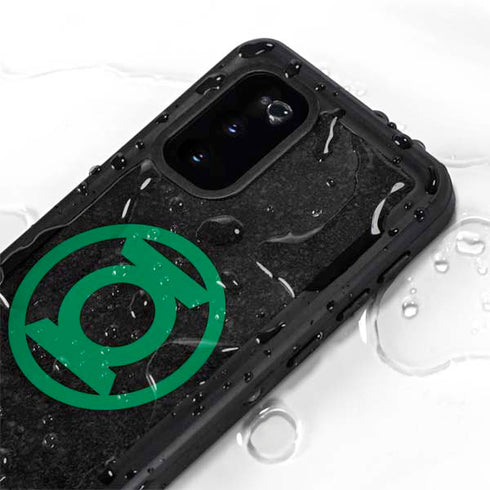 DC Comics Green Lantern Logo Black Background Galaxy S20 Waterproof Case