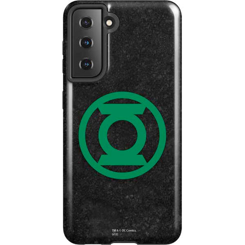 DC Comics Green Lantern Logo Black Background Galaxy S21 5G Pro Case