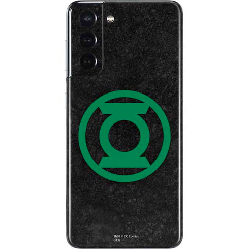 DC Comics Green Lantern Logo Black Background Galaxy S21 5G Skin