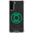 DC Comics Green Lantern Logo Black Background Galaxy S21 Plus 5G Clear Case