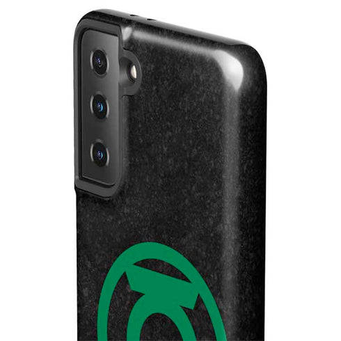 DC Comics Green Lantern Logo Black Background Galaxy S21 Plus 5G Pro Case