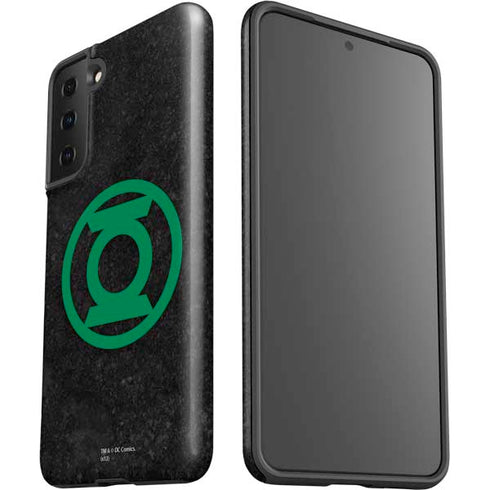 DC Comics Green Lantern Logo Black Background Galaxy S21 Plus 5G Pro Case