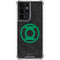 DC Comics Green Lantern Logo Black Background Galaxy S21 Ultra 5G Clear Case