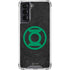 DC Comics Green Lantern Logo Black Background Galaxy S22 Clear Case