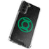 DC Comics Green Lantern Logo Black Background Galaxy S22 Plus Clear Case