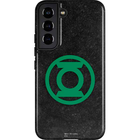 DC Comics Green Lantern Logo Black Background Galaxy S22 Pro Case