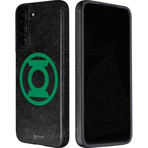 DC Comics Green Lantern Logo Black Background Galaxy S22 Pro Case