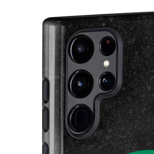 DC Comics Green Lantern Logo Black Background Galaxy S22 Ultra Pro Case