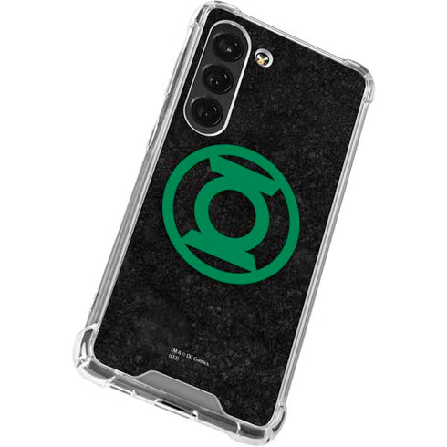 DC Comics Green Lantern Logo Black Background Galaxy S23 Clear Case