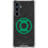 DC Comics Green Lantern Logo Black Background Galaxy S23 FE Clear Case