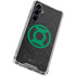 DC Comics Green Lantern Logo Black Background Galaxy S23 FE Clear Case