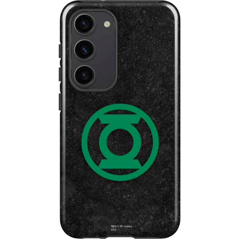 DC Comics Green Lantern Logo Black Background Galaxy S23 Pro Case