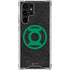 DC Comics Green Lantern Logo Black Background Galaxy S24 Ultra Clear Case