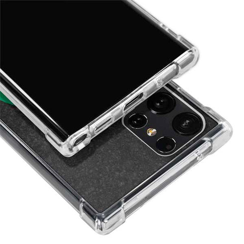 DC Comics Green Lantern Logo Black Background Galaxy S24 Ultra Clear Case