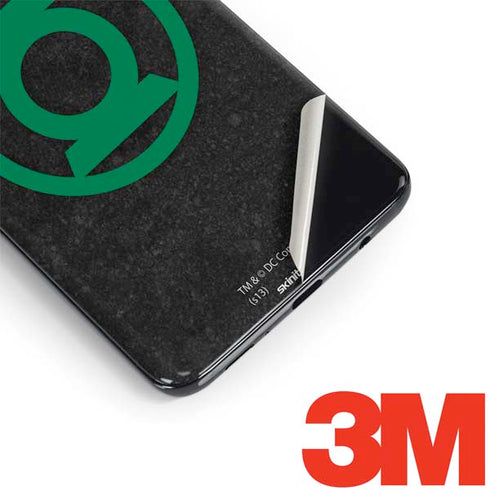 DC Comics Green Lantern Logo Black Background Galaxy S9 Plus Skin