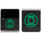 DC Comics Green Lantern Logo Black Background Galaxy Z Flip3 5G Skin