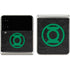DC Comics Green Lantern Logo Black Background Galaxy Z Flip3 5G Skin