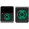 DC Comics Green Lantern Logo Black Background Galaxy Z Flip4 5G Skin