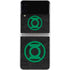 DC Comics Green Lantern Logo Black Background Galaxy Z Flip4 5G Skin