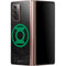 DC Comics Green Lantern Logo Black Background Galaxy Z Fold2 5G Skin