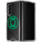 DC Comics Green Lantern Logo Black Background Galaxy Z Fold4 5G Clear Case