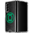 DC Comics Green Lantern Logo Black Background Galaxy Z Fold4 5G Clear Case