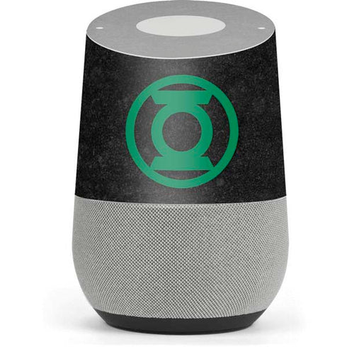 DC Comics Green Lantern Logo Black Background Google Home Skin