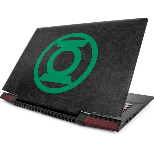DC Comics Green Lantern Logo Black Background Lenovo IdeaPad Skin