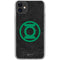 DC Comics Green Lantern Logo Black Background iPhone 11 Clear Case