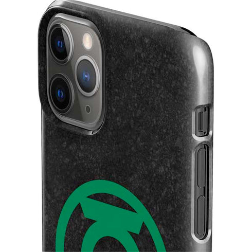 DC Comics Green Lantern Logo Black Background iPhone 11 Pro Lite Case