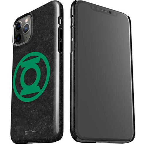 DC Comics Green Lantern Logo Black Background iPhone 11 Pro Lite Case