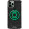 DC Comics Green Lantern Logo Black Background iPhone 11 Pro Max Clear Case