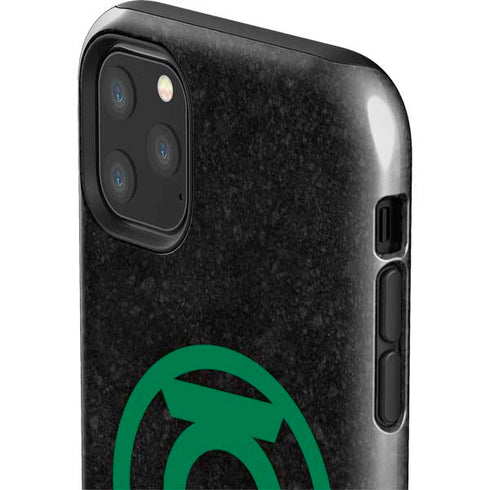 DC Comics Green Lantern Logo Black Background iPhone 11 Pro Max Impact Case