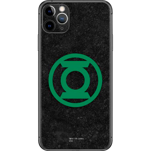 DC Comics Green Lantern Logo Black Background iPhone 11 Pro Max Skin