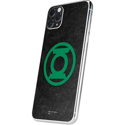 DC Comics Green Lantern Logo Black Background iPhone 11 Pro Max Skin