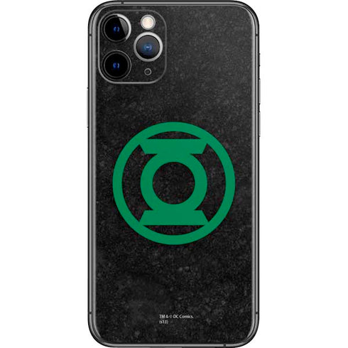 DC Comics Green Lantern Logo Black Background iPhone 11 Pro Skin