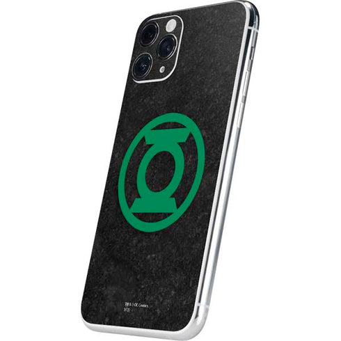 DC Comics Green Lantern Logo Black Background iPhone 11 Pro Skin