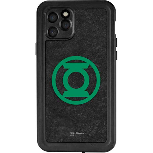 DC Comics Green Lantern Logo Black Background iPhone 11 Pro Waterproof Case