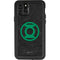 DC Comics Green Lantern Logo Black Background iPhone 11 Pro Waterproof Case