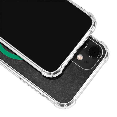 DC Comics Green Lantern Logo Black Background iPhone 12 Clear Case
