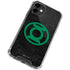 DC Comics Green Lantern Logo Black Background iPhone 12 Clear Case