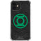 DC Comics Green Lantern Logo Black Background iPhone 12 Mini Clear Case