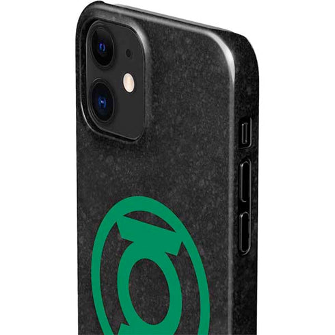 DC Comics Green Lantern Logo Black Background iPhone 12 Mini Lite Case