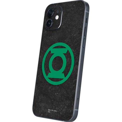 DC Comics Green Lantern Logo Black Background iPhone 12 Mini Skin