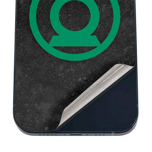DC Comics Green Lantern Logo Black Background iPhone 12 Mini Skin