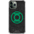 DC Comics Green Lantern Logo Black Background iPhone 12 Pro Clear Case
