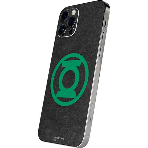 DC Comics Green Lantern Logo Black Background iPhone 12 Pro Max Skin