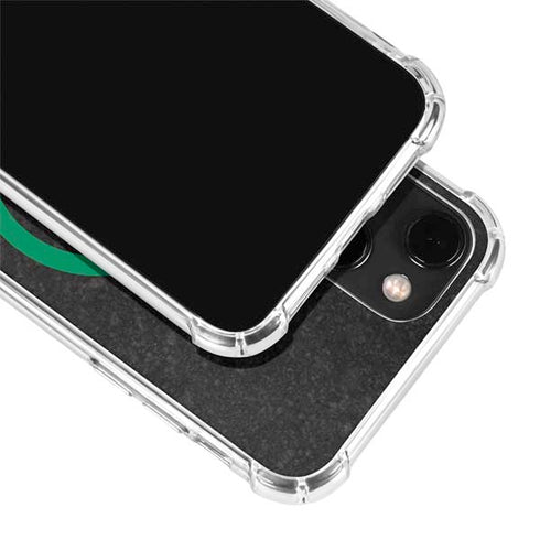 DC Comics Green Lantern Logo Black Background iPhone 13 Clear Case