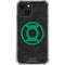 DC Comics Green Lantern Logo Black Background iPhone 13 Mini Clear Case